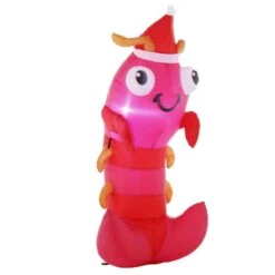 3.5 Ft. Pre-lit Inflatable Christmas Shrimp -Northlight Shop airblown christmas inflatables 114141 d4 1000