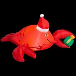 2.17 Ft. Pre-lit Inflatable Christmas Lobster -Northlight Shop airblown christmas inflatables 36014 c3 1000