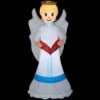 6 Ft. Holiday Pre-lit Inflatable Angel A -Northlight Shop airblown christmas inflatables g 11572 64 1000