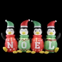 6 Ft. Inflatable Sweater Penguins
