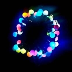 19.5 Ft. 50-Light LED Multicolor Electric Powered String Lights (Lot Of 2) -Northlight Shop aleko christmas novelty lights 2el50ledbrgb hd 4f 1000