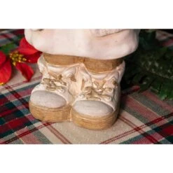 20 In. Christmas Girl With Hands In Her Pocket Statue -Northlight Shop alpine corporation christmas figurines qwr714 44 1000