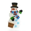 36 In. Wooden Christmas Snowman Decor 12 36 In. Wooden Christmas Snowman Decor -Northlight Shop alpine corporation christmas yard decorations wqs110l 64 1000