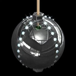 3-Tier Indoor/Outdoor Hanging Christmas Ornaments With Chasing LED Lights 23 3-Tier Indoor/Outdoor Hanging Christmas Ornaments With Chasing LED Lights -Northlight Shop alpine corporation single christmas ornaments cor152 44 1000