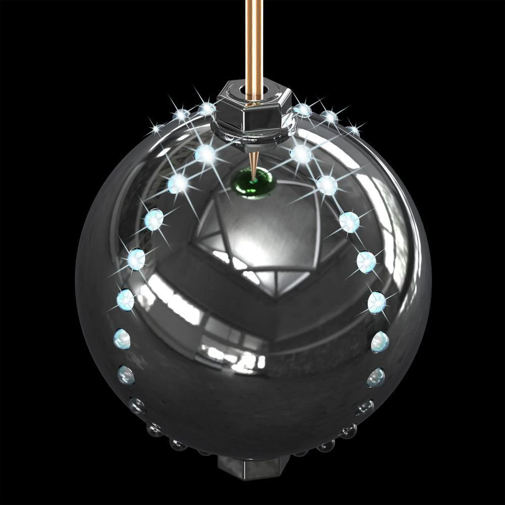 3-Tier Indoor/Outdoor Hanging Christmas Ornaments With Chasing LED Lights 11 3-Tier Indoor/Outdoor Hanging Christmas Ornaments With Chasing LED Lights - Image 11