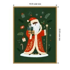 18 In. W X 23.5 In. H Little St. Nick I Christmas Holiday Framed Canvas Box Wall Art 12 18 In. W X 23.5 In. H Little St. Nick I Christmas Holiday Framed Canvas Box Wall Art -Northlight Shop amanti art christmas wall decorations 38865448858 1f 1000