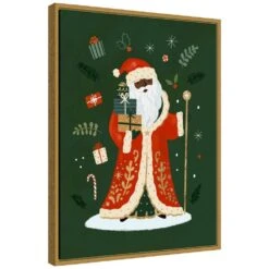 18 In. W X 23.5 In. H Little St. Nick I Christmas Holiday Framed Canvas Box Wall Art 10 18 In. W X 23.5 In. H Little St. Nick I Christmas Holiday Framed Canvas Box Wall Art -Northlight Shop amanti art christmas wall decorations 38865448858 c3 1000
