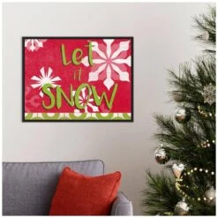 23 .5 In. W X 18 In. H Lets Get Jolly Collection A Christmas Holiday Framed Canvas Box Wall Art 15 23 .5 In. W X 18 In. H Lets Get Jolly Collection A Christmas Holiday Framed Canvas Box Wall Art -Northlight Shop amanti art christmas wall decorations 38865453615 31 1000