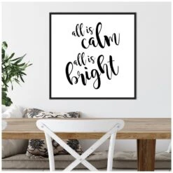22 In. All Is Calm Script Black Christmas Holiday Framed Canvas Box Wall Art 13 22 In. All Is Calm Script Black Christmas Holiday Framed Canvas Box Wall Art -Northlight Shop amanti art christmas wall decorations 38865456250 44 1000