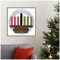 22 In. Canvas Kwanzaa Celebration Collection C Christmas Holiday Framed Box Wall Art 15 22 In. Canvas Kwanzaa Celebration Collection C Christmas Holiday Framed Box Wall Art -Northlight Shop amanti art christmas wall decorations 38865456303 31 1000