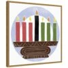 22 In. Canvas Kwanzaa Celebration Collection C Christmas Holiday Framed Box Wall Art -Northlight Shop amanti art christmas wall decorations 38865456303 64 1000