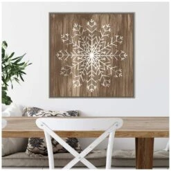 22 In. Barnwood Wonderland III Snowflake Christmas Holiday Framed Canvas Box Wall Art 13 22 In. Barnwood Wonderland III Snowflake Christmas Holiday Framed Canvas Box Wall Art -Northlight Shop amanti art christmas wall decorations 38865456322 44 1000