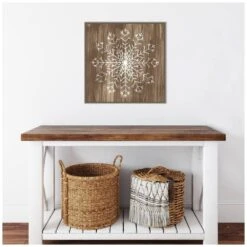 22 In. Barnwood Wonderland III Snowflake Christmas Holiday Framed Canvas Box Wall Art 14 22 In. Barnwood Wonderland III Snowflake Christmas Holiday Framed Canvas Box Wall Art -Northlight Shop amanti art christmas wall decorations 38865456322 fa 1000