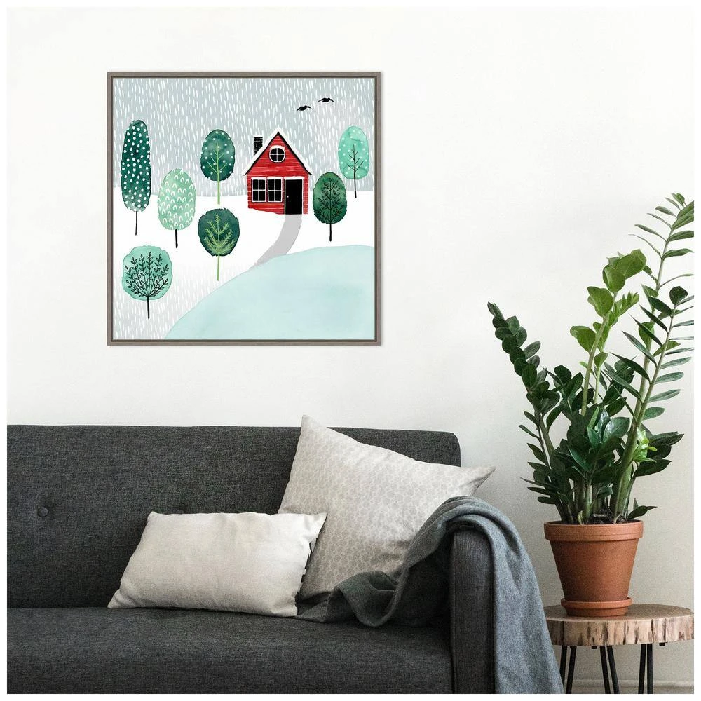 22 In. Canvas Christmas Town II Christmas Holiday Framed Box Wall Art 7 22 In. Canvas Christmas Town II Christmas Holiday Framed Box Wall Art - Image 7