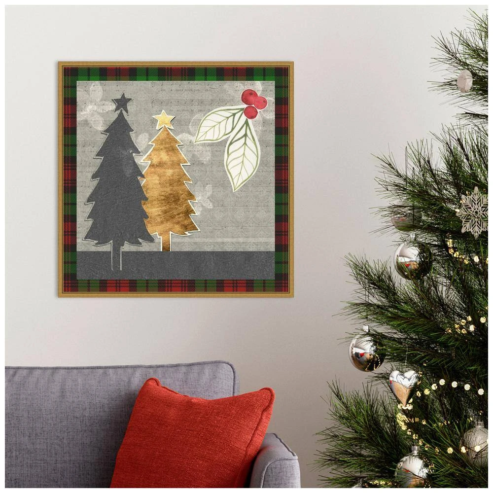 22 In. Canvas Collaged Christmas Collection C Christmas Holiday Framed Box Wall Art 8 22 In. Canvas Collaged Christmas Collection C Christmas Holiday Framed Box Wall Art - Image 8