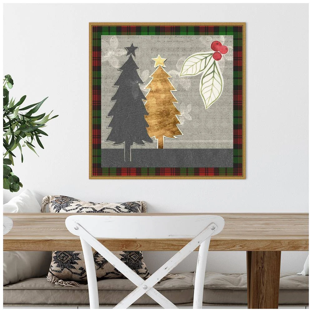 22 In. Canvas Collaged Christmas Collection C Christmas Holiday Framed Box Wall Art 6 22 In. Canvas Collaged Christmas Collection C Christmas Holiday Framed Box Wall Art - Image 6