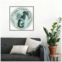 22 In. The Sea Santa Collection C Christmas Holiday Framed Canvas Box Wall Art 14 22 In. The Sea Santa Collection C Christmas Holiday Framed Canvas Box Wall Art -Northlight Shop amanti art christmas wall decorations 38865456366 fa 1000