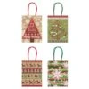 AMSCAN 7.75 In. X 6 In. X 3 In. Christmas Kraft Bag (4-Count, 5-Pack) -Northlight Shop amscan christmas gift bags 160248 64 1000