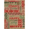 AMSCAN 18 In. X 13 In. X 5 In. Words Kraft Bags With Glitter (10-Pack) 2 AMSCAN 18 In. X 13 In. X 5 In. Words Kraft Bags With Glitter (10-Pack) -Northlight Shop amscan christmas gift bags 170236 64 1000