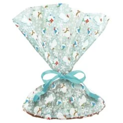 AMSCAN 18 In. X 16 In. Frosty Friends Printed Cookie Tray Bags (6-Count, 4-Pack)