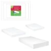 AMSCAN White Paper Gift Box Assortment (10-Count, 2-Pack) -Northlight Shop amscan christmas gift boxes 260143 64 1000