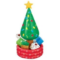 AMSCAN 55.5 In. Inflatable Christmas Tree