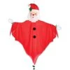 AMSCAN Christmas 48 In. Fabric Hanging Red Santa Decoration (2-Pieces) -Northlight Shop amscan christmas wall decorations 243924 64 1000