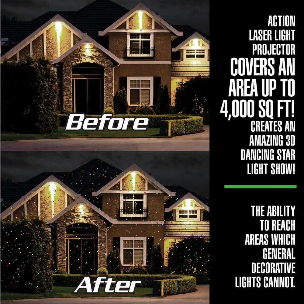 Startastic Action Outdoor Laser Projector 4 Startastic Action Outdoor Laser Projector - Image 4