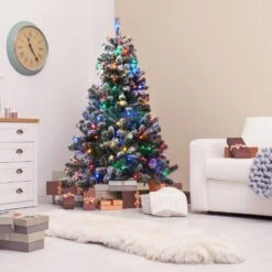 49.66 Ft. 150-Light LED Multi-Color Christmas String Light, Indoor/Outdoor Mini Lights With Continuous-On Technology -Northlight Shop aurio lighting christmas string lights plcl150 hm5 m 44 1000