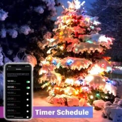 66 FT 200 LED Smart String Lights Color Changing APP Remote Control Timer Dimmable Christmas Fairy Twinkle Lights -Northlight Shop avatar controls christmas string lights absl51 fa 1000