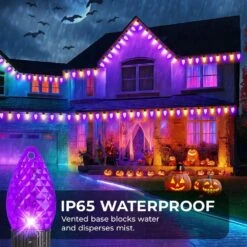 99 Ft. Smart String Lights Extendable C9 DIY Color Changing APP Remote Controlled Music Timer 150 LED -Northlight Shop avatar controls christmas string lights hd absl14 30m 1f 1000