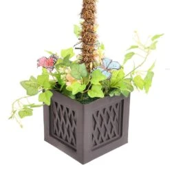 5 Ft. Christmas Lamp Post Tree Stand Pre Lit Xmas Outdoor Porch Decor Clear Lights -Northlight Shop barton christmas yard decorations 93008 44 1000