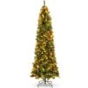 Best Choice Products 7.5 Ft. Pre-Lit Incandescent Pencil Artificial Christmas Tree With 350 Warm White Lights, Pine Cones, Berries 16 Best Choice Products 7.5 Ft. Pre-Lit Incandescent Pencil Artificial Christmas Tree With 350 Warm White Lights, Pine Cones, Berries -Northlight Shop best choice products pre lit christmas trees sky5979 64 1000