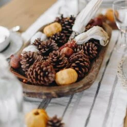 Cinnamon Scented Pinecone Bag (2-Pack) -Northlight Shop bindle brass fresh christmas plants bb35 100415 4f 1000