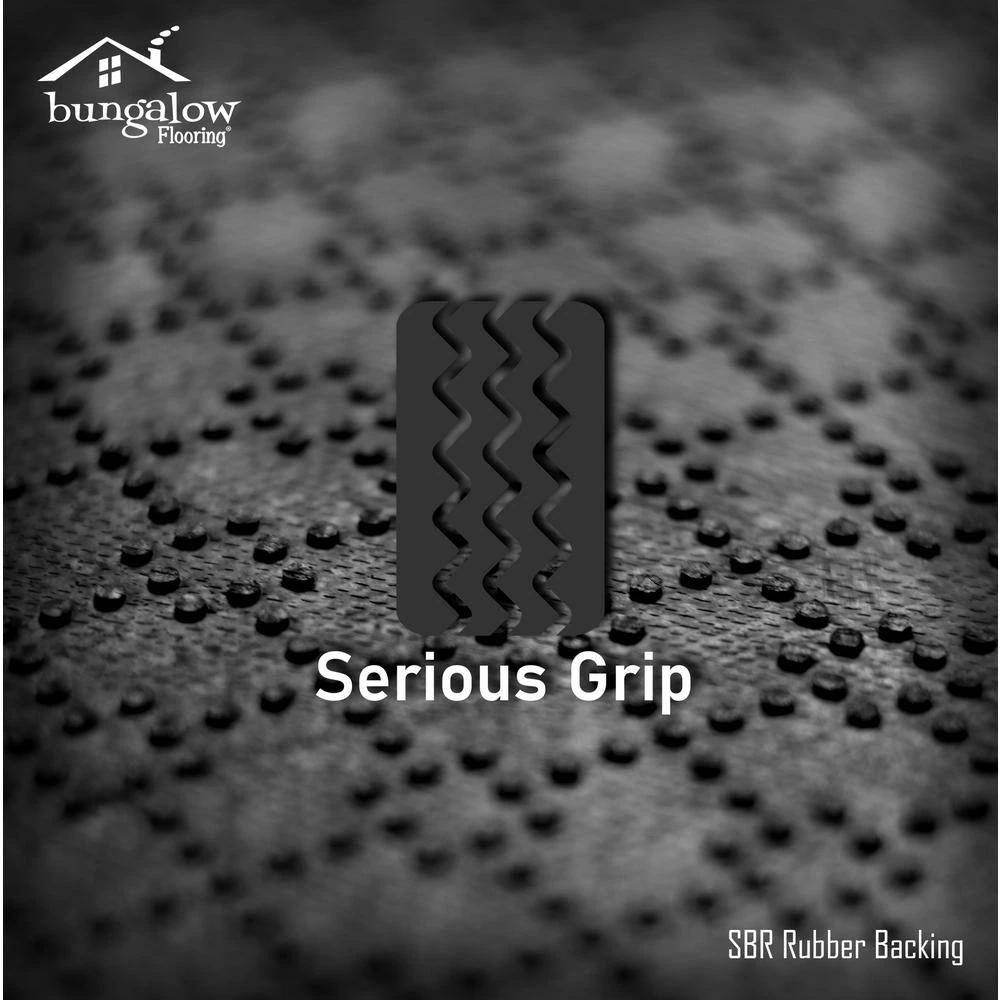 Waterhog Snowflake 35 In. Round PET Polyester Indoor Outdoor Tree Skirt Mat Bluestone 7 Waterhog Snowflake 35 In. Round PET Polyester Indoor Outdoor Tree Skirt Mat Bluestone - Image 7