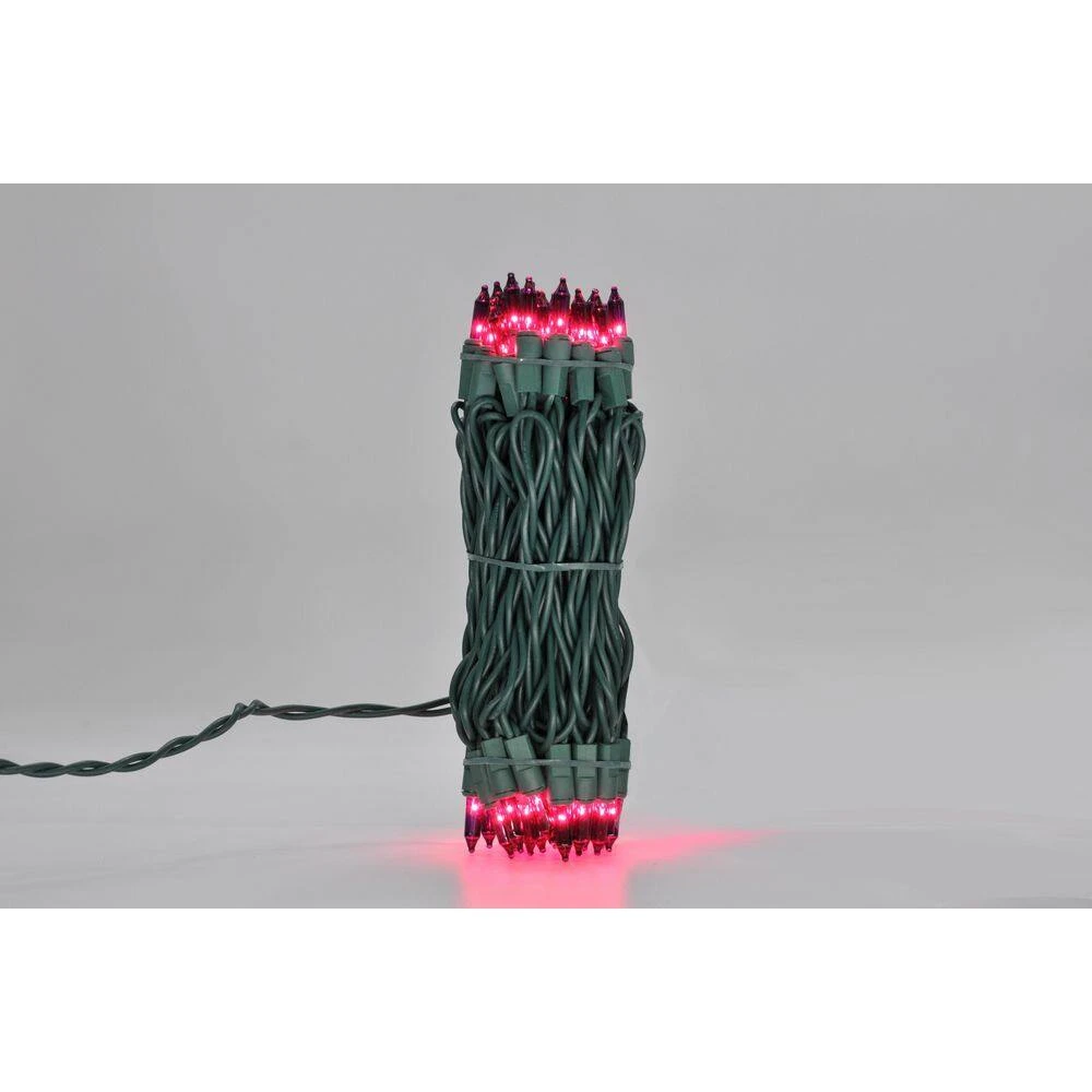 50-Light Designer Series Clear Mini Lights, Green Wire 3 50-Light Designer Series Clear Mini Lights, Green Wire - Image 3