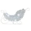 48 In. W X 25 In. H Morphing LED Sleigh, Pure White -Northlight Shop brite star christmas yard decorations 46 801 00 64 1000