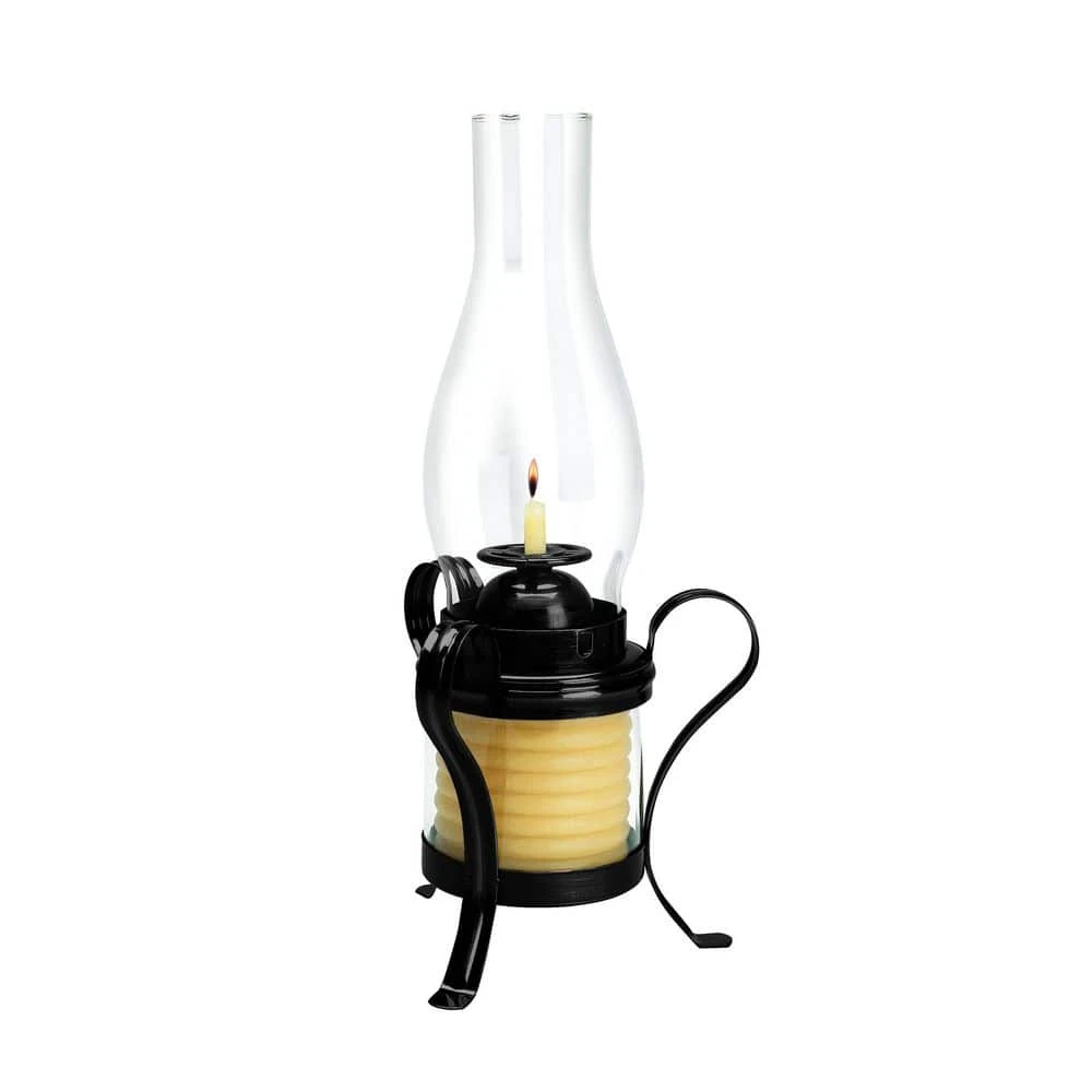 40-Hour Coil Candle With Hurricane Lamp 1 40-Hour Coil Candle With Hurricane Lamp