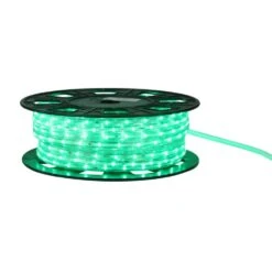 100 Ft. 600-Light Commercial Green LED Indoor/Outdoor Christmas Linear Tape Lighting