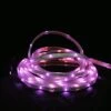 18 Ft. 72-Light Pink LED Outdoor Christmas Linear Tape Lighting With White Finish -Northlight Shop cc christmas decor christmas rope lights 31348887 64 1000