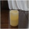 4 In. X 6.75 In. Ivory Flameless Wax Candle 3 4 In. X 6.75 In. Ivory Flameless Wax Candle -Northlight Shop christmas candles 45 760 00 64 1000
