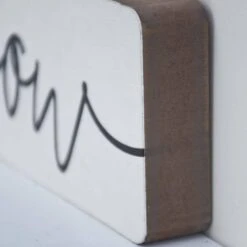 4.375 In. White Wood Let It Snow Christmas Tabletop Decor -Northlight Shop christmas centerpieces sg2205 44 1000