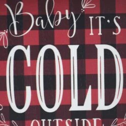 5.875 In. Wood Baby It's Cold Outside Christmas Tabletop Or Wall Decor 11 5.875 In. Wood Baby It's Cold Outside Christmas Tabletop Or Wall Decor -Northlight Shop christmas centerpieces sg2213 1f 1000