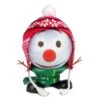 10.5 In. H Mr. Chill Talking Animated Snowman With Built-in Projector And Speaker Plugin Play -Northlight Shop christmas figurines mspsnowm 64 1000