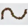 5.5 Ft. Mixed Cones, Green Bay Leaf, Ribbon Twigs Berries Garland 10 5.5 Ft. Mixed Cones, Green Bay Leaf, Ribbon Twigs Berries Garland -Northlight Shop christmas garland 7161 64 1000