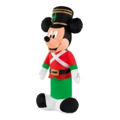 3.5 Ft. Pre-Lit LED Disney Airblown Mickey As Toy Soldier Christmas Inflatable -Northlight Shop christmas inflatables 21gm12192 40 1000