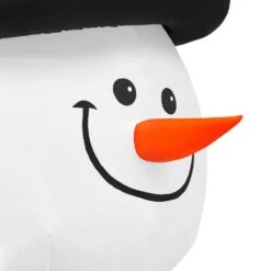 10.99 Ft. Airblown Snowman With Scarf Inflatable -Northlight Shop christmas inflatables 21gm12644 a0 1000