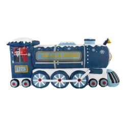 4 Ft Pre-Lit LED Airblown Polar Express Train Christmas Inflatable