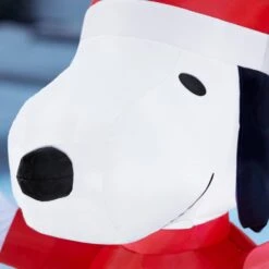 3.5 Ft Pre-Lit LED Peanuts Airblown Snoopy In Christmas Tree Sweater Christmas Inflatable -Northlight Shop christmas inflatables 21gm19148 a0 1000