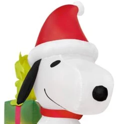 6 Ft Pre-Lit LED Airblown Peanuts Snoopy With Woodstock On Moped Scene Christmas Inflatable -Northlight Shop christmas inflatables 21gm87488 a0 1000